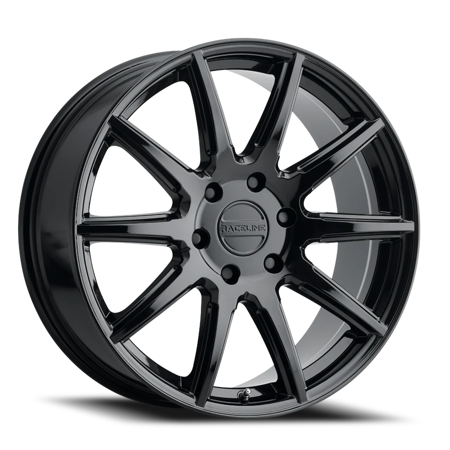 159B-880502B35-DLFM.png Aluminum Wheels 18x8 Spike 159 GB Gloss Black 35 Offset 5 on 127 Bolt Pattern 78.1 Bore Raceline