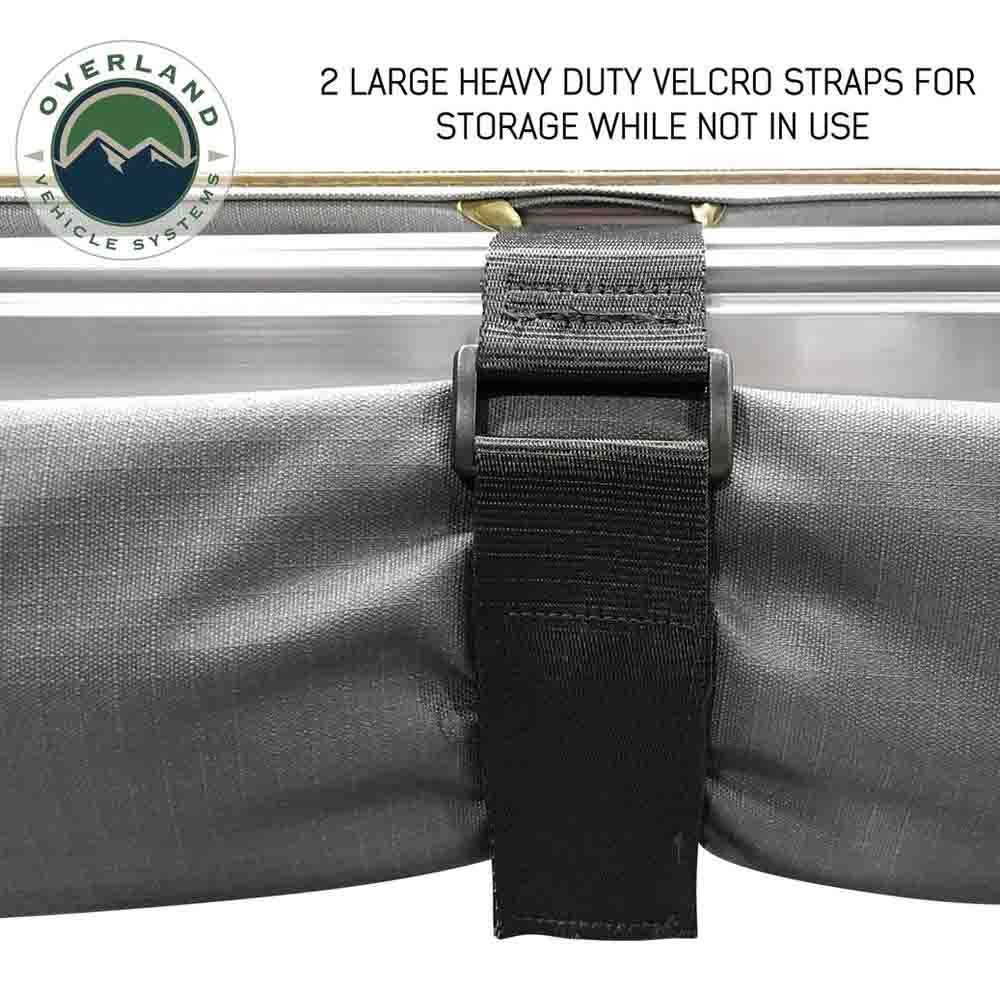 Nomadic Awning 2.5 - 8.0 ft. with Black Cover Overland Vehicle Systems - Image 8