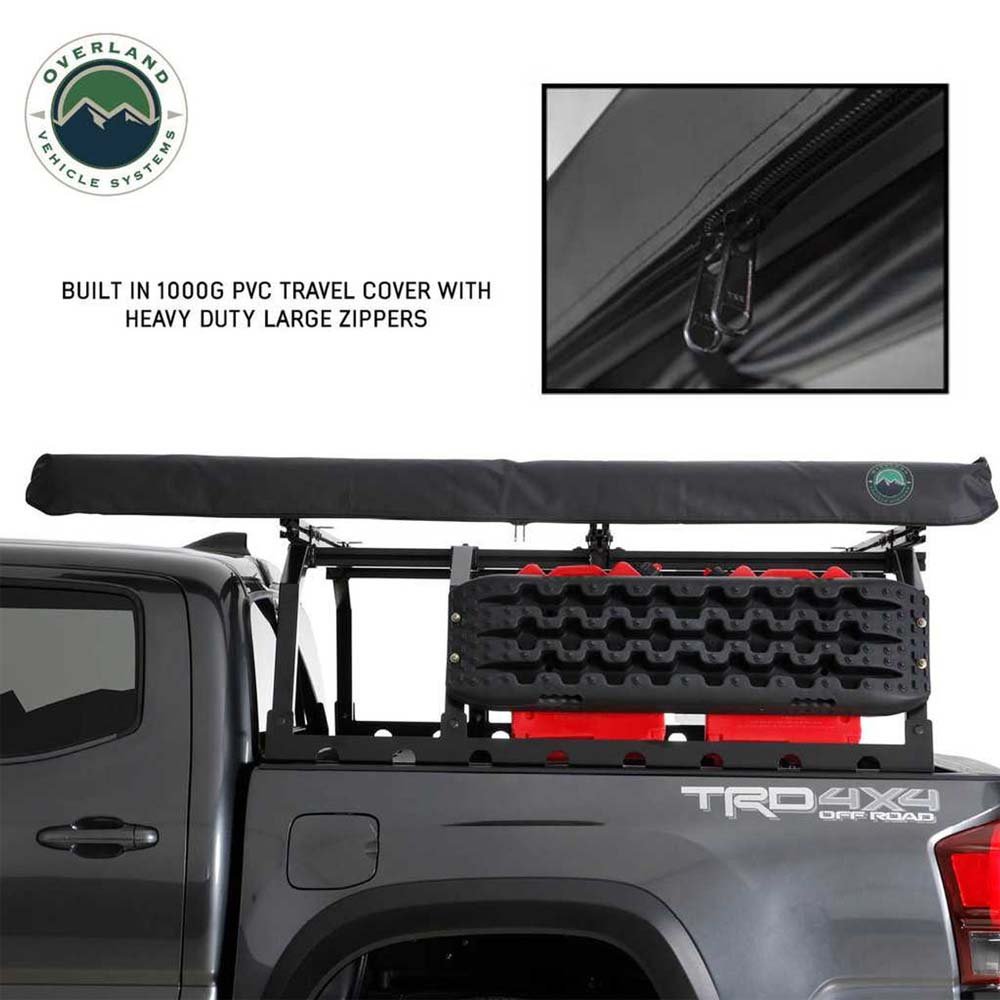 Nomadic Awning 2.5 - 8.0 ft. with Black Cover Overland Vehicle Systems - Image 9