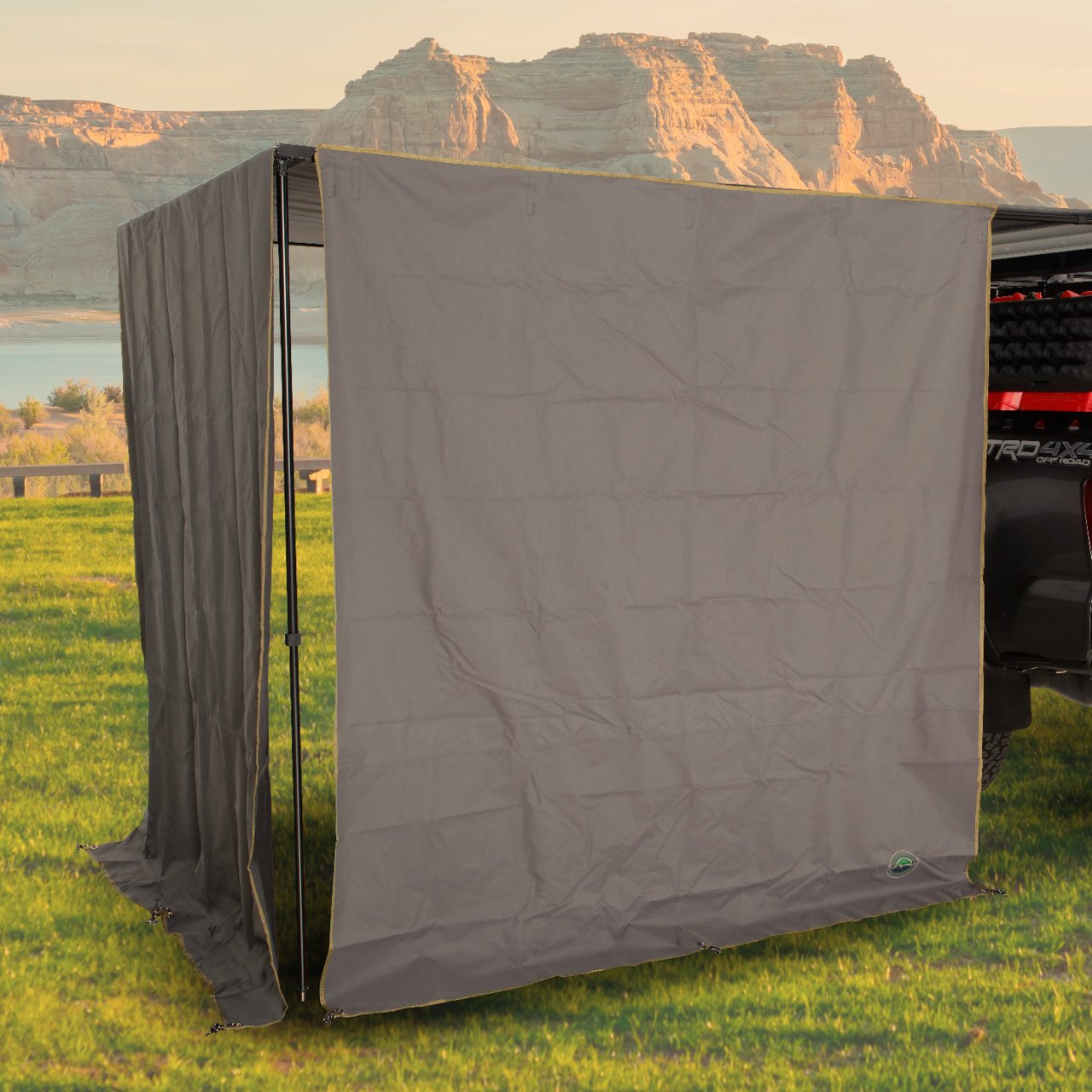Overland Vehicle Systems Nomadic 6.5 inch Awning Shade Wall Overland Vehicle Systems - Image 4