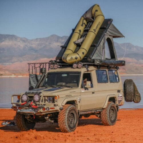 18099901_15-HYDZ.jpg 18099901 Mamba 3 Roof Top Tent - Clam Shell Roof Top Tent Overland Vehicle Systems