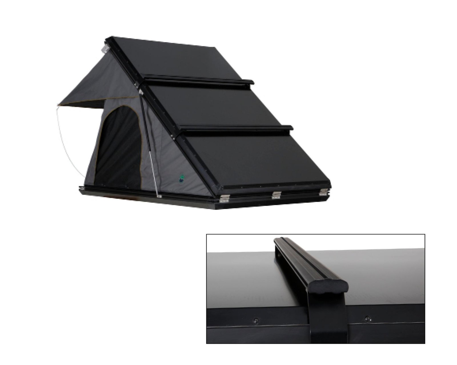 18099901 Mamba 3 Roof Top Tent - Clam Shell Roof Top Tent Overland Vehicle Systems - Image 12