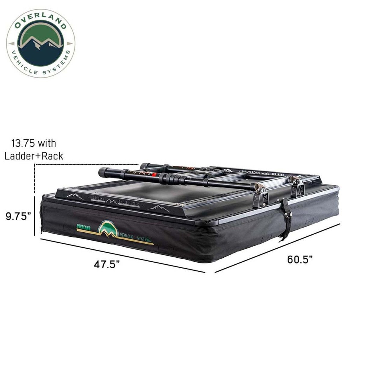 XD Sherpa Solo - Soft Sided Roof Top Tent, 1 Person, Grey Body and Black Rainfly Overland Vehicle Systems - Image 13