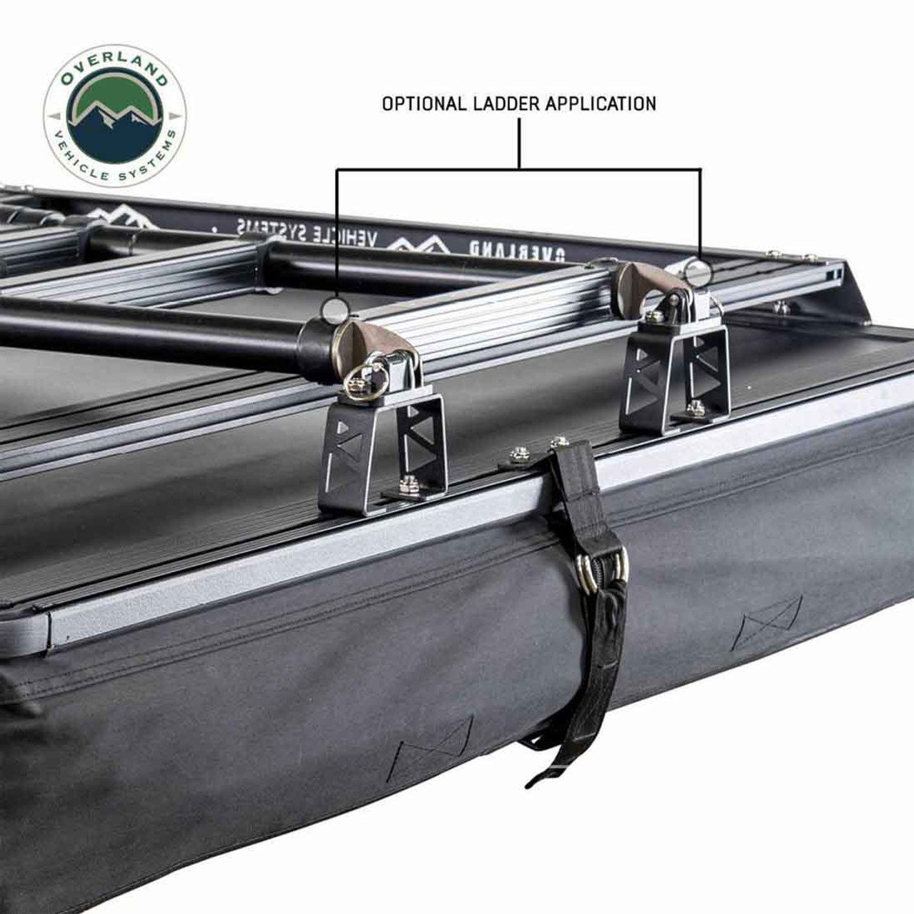 XD Sherpa Solo - Soft Sided Roof Top Tent, 1 Person, Grey Body and Black Rainfly Overland Vehicle Systems - Image 9