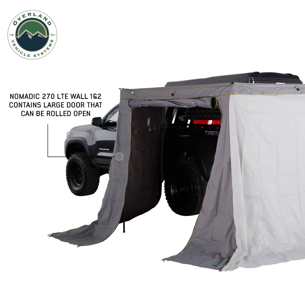 270 Side Walls 1 and 2 - 270 LTE Awning Wall kit driver Overland Vehicle Systems - Image 2