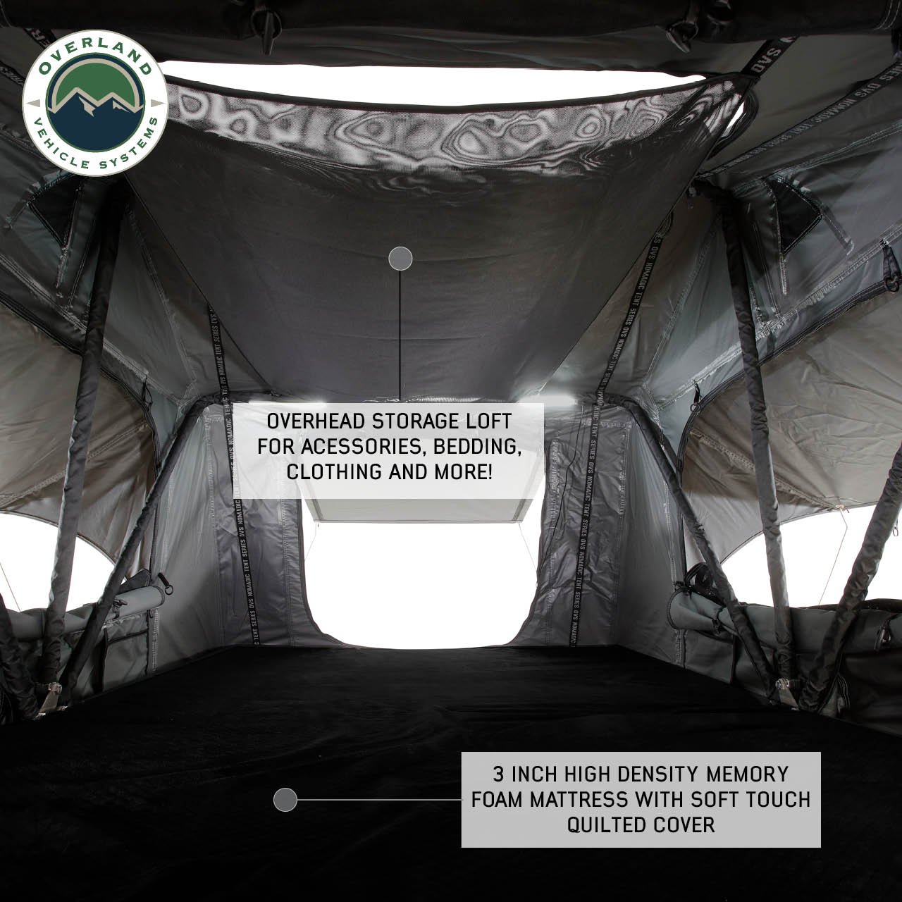 Extended Roof Top Tent - The Perfect 4 Person Roof Top Tent Overland Vehicle Systems - Image 13