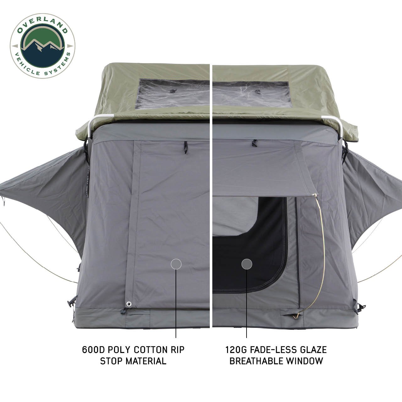 Extended Roof Top Tent - The Perfect 4 Person Roof Top Tent Overland Vehicle Systems - Image 5