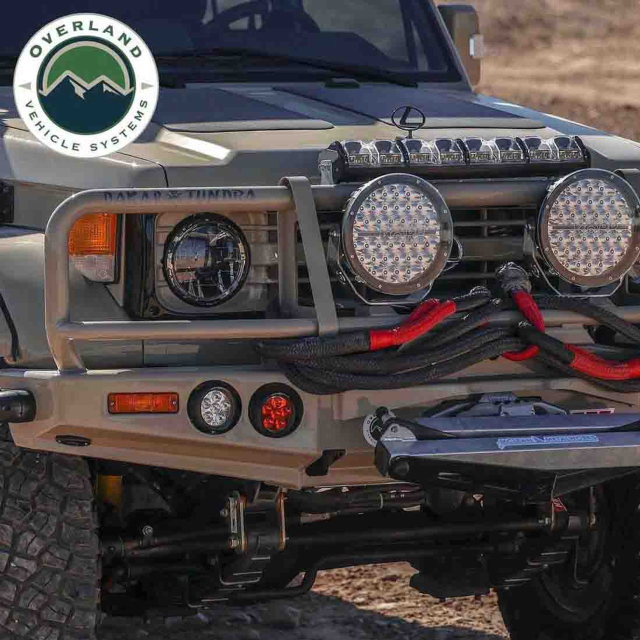 Brute Kinetic Recovery Rope 1 1/4 Inch x 30 Foot With Storage Bag Overland Vehicle Systems - Image 10