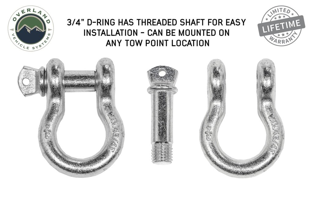 Recovery Shackle D-Ring Bow Shackle vs Soft Shackle Overland Vehicle Systems - Image 2