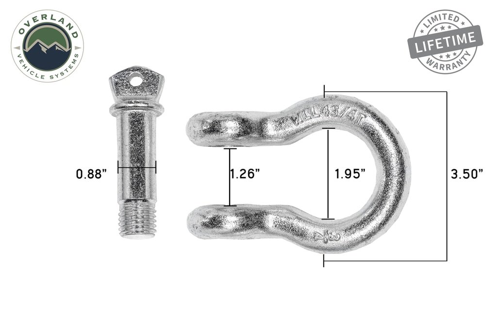 Recovery Shackle D-Ring Bow Shackle vs Soft Shackle Overland Vehicle Systems - Image 3