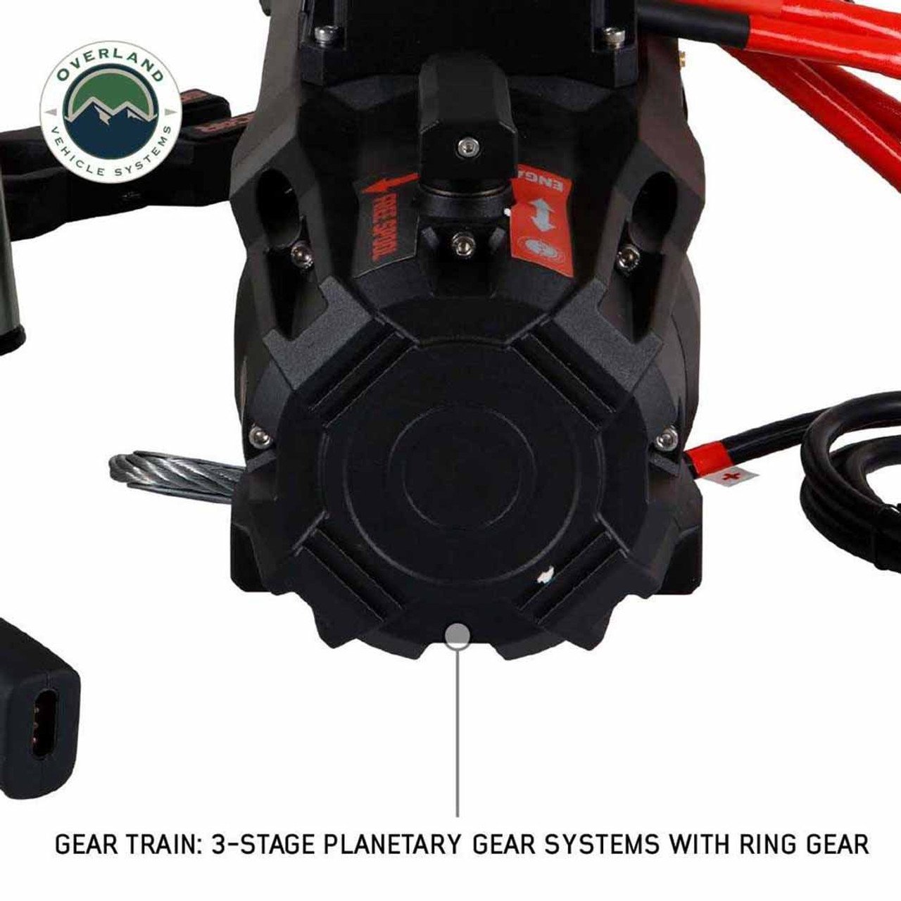 SCAR 12 - 12,000 lb. Winch With Steel Cable and Wireless Remote Overland Vehicle Systems - Image 10
