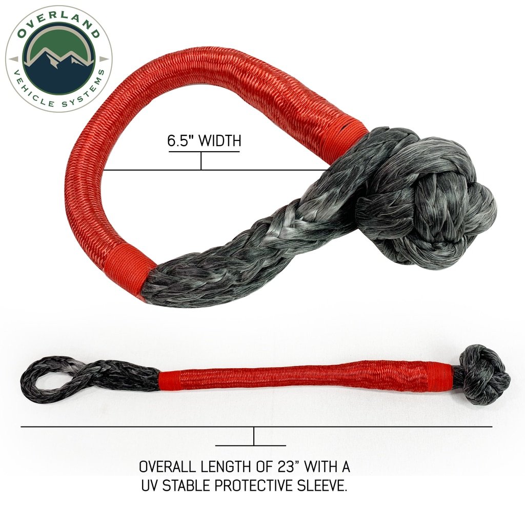 Soft Recovery Shackle With A Breaking Strength of 44,500 lbs Overland Vehicle Systems - Image 3