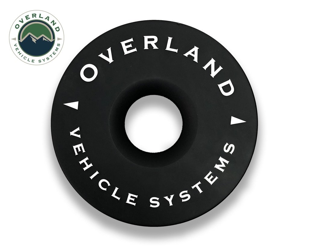 Recovery Ring 6.25 Inch 45,000 lb. Black With Storage Bag Overland Vehicle Systems - Image 2