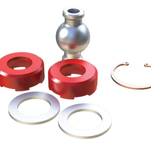 ~(0.3 lbs. 3X2X1)~ JK Small Rear Upper Long Adjustable Control Arm Joint Rebuild Kit - Frame End