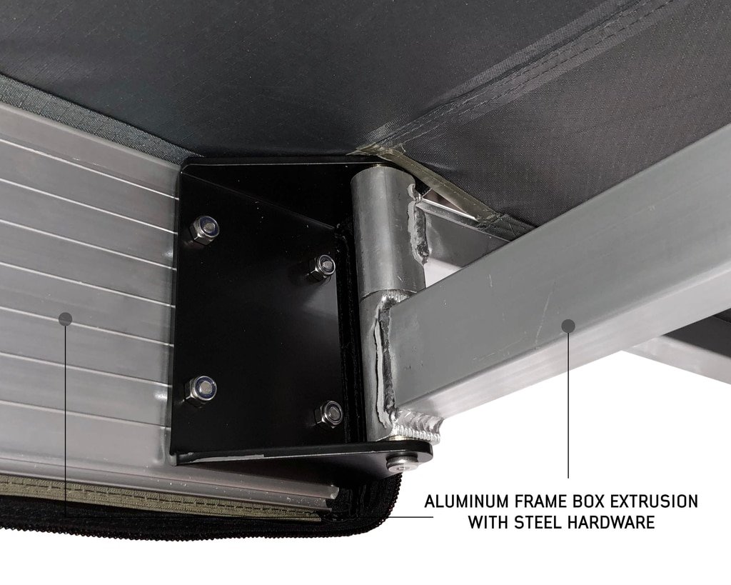 270 Degree Awning Free Standing - Nomadic 270 LT - Dark Gray Overland Vehicle Systems - Image 7
