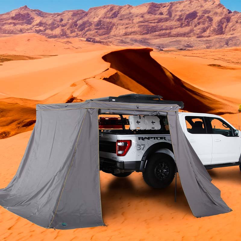 19579908-HYDZ.jpg Nomadic 270 Awning Wall 2-Piece Kit for Driver Side Overland Vehicle Systems
