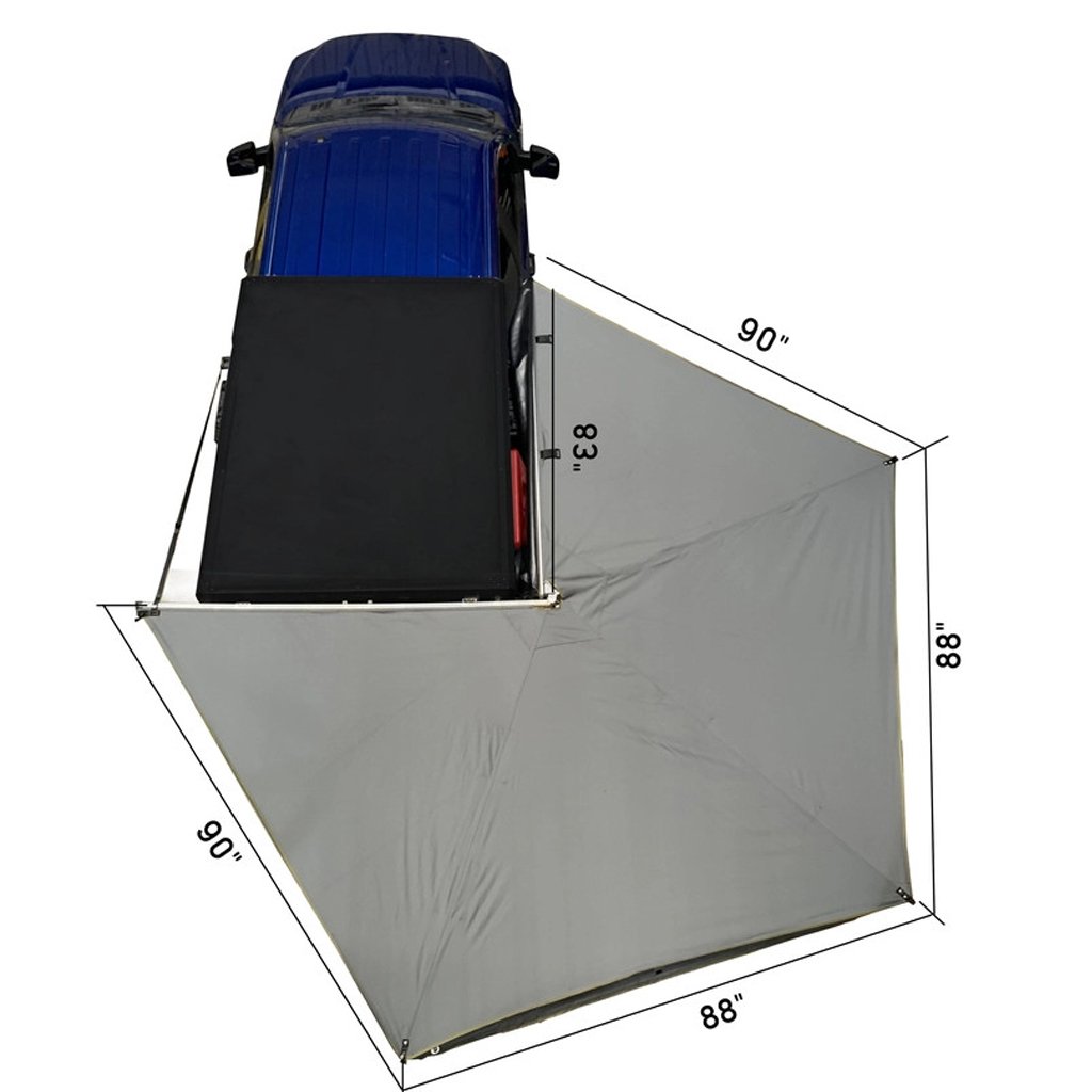 Shop Overland Vehicle Systems Freestanding 270LT Awnings W/ Walls Passenger Overland Vehicle Systems - Image 6