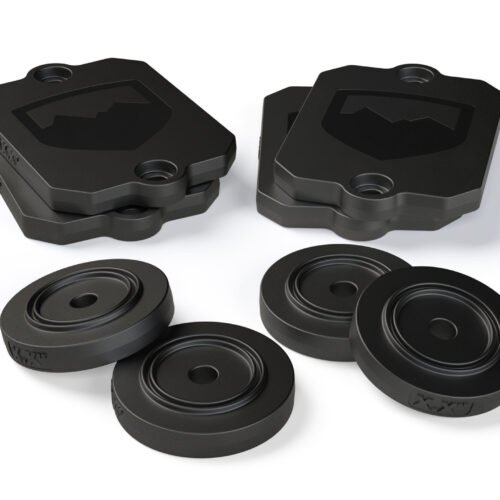 1959300.jpg ~(3 lbs. 11X5X4)~ JL/JLU Bump Stop Spacer Kit (Front AND Rear)