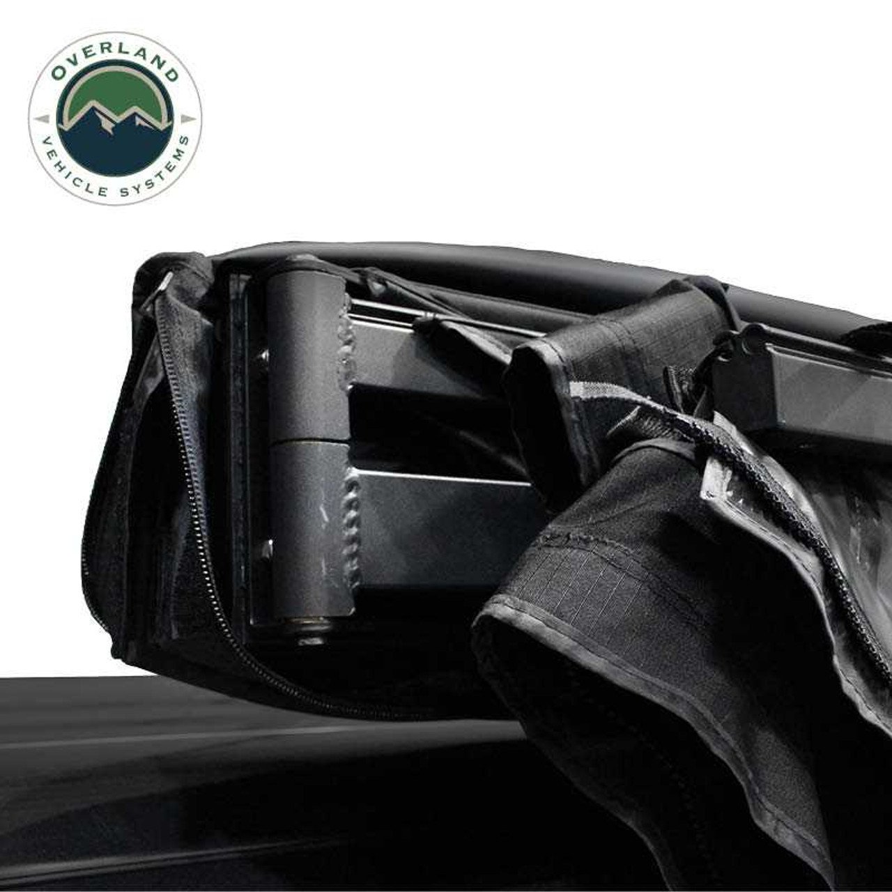 XD Nomadic 270 - Awning W/Lights and Black Out , Driver Side, Black Body, Black Trim and Black Travel Cover Overland Vehicle Systems - Image 13