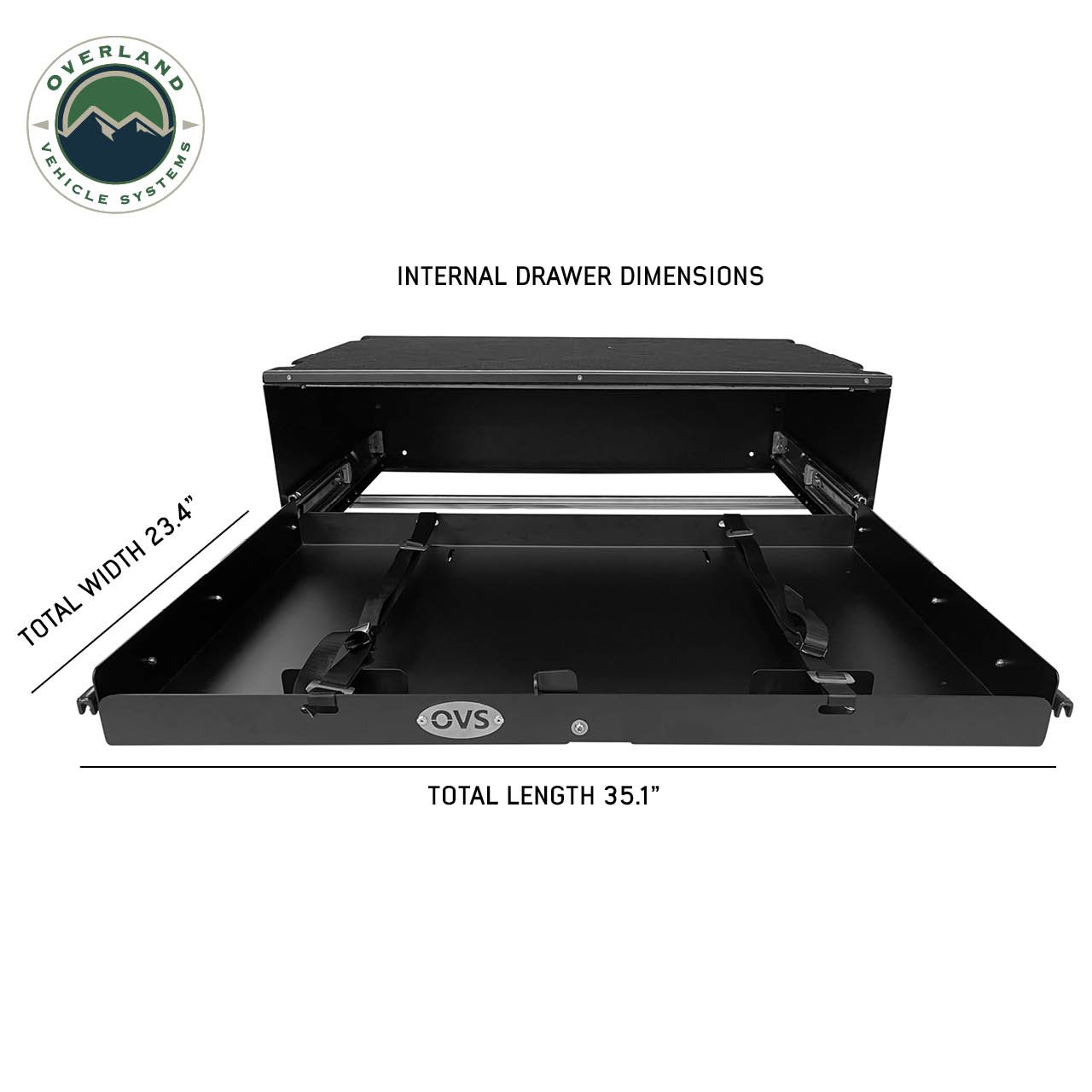 Large Cargo Drawer With Slide Out - Overland Cargo Box Overland Vehicle Systems - Image 6