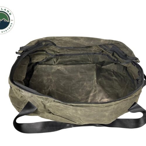 21029941-HYDZ.jpg Organize With Overland Vehicle Systems Wax Canvas Large Duffle Bag Overland Vehicle Systems