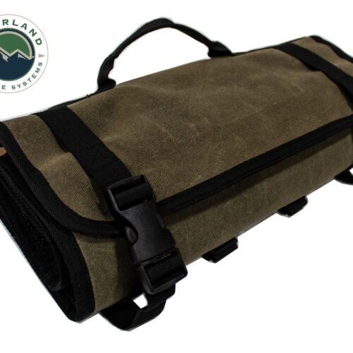 21109941-HYDZ.jpg Rolled Bag First Aid - Waxed Canvas First Aid Bag for Car Overland Vehicle Systems