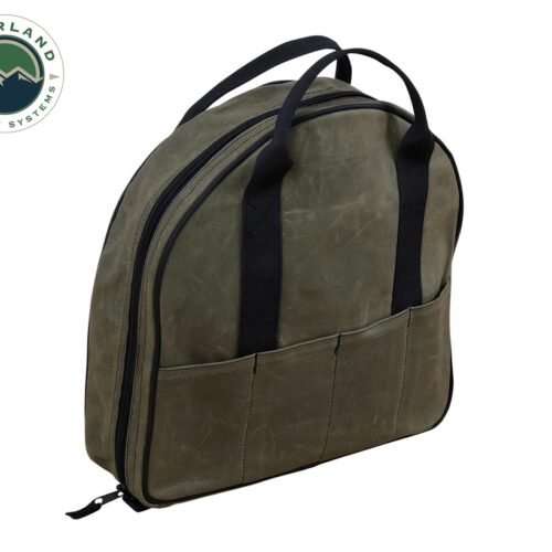 21129941-HYDZ.jpg Jumper Cable Bag #16 Waxed Canvas Durable Storage Solution Overland Vehicle Systems
