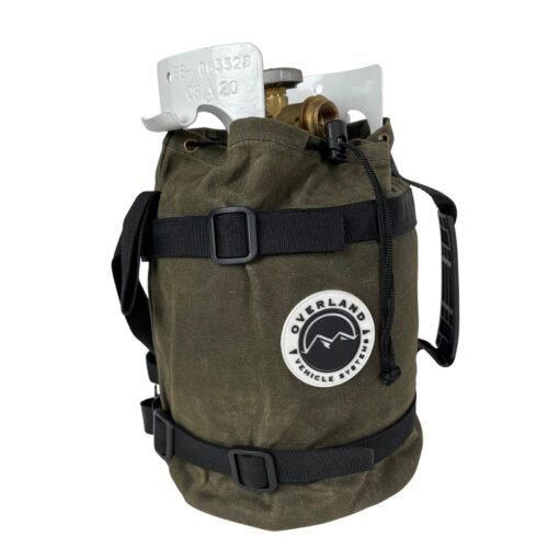Organize With Overland Vehicle Systems Wax Canvas Propane Cover Overland Vehicle Systems