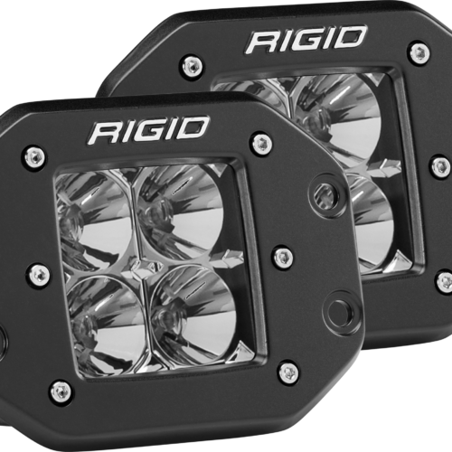 Rigid Industries D-Series PRO Flood – Flush Mount Pair