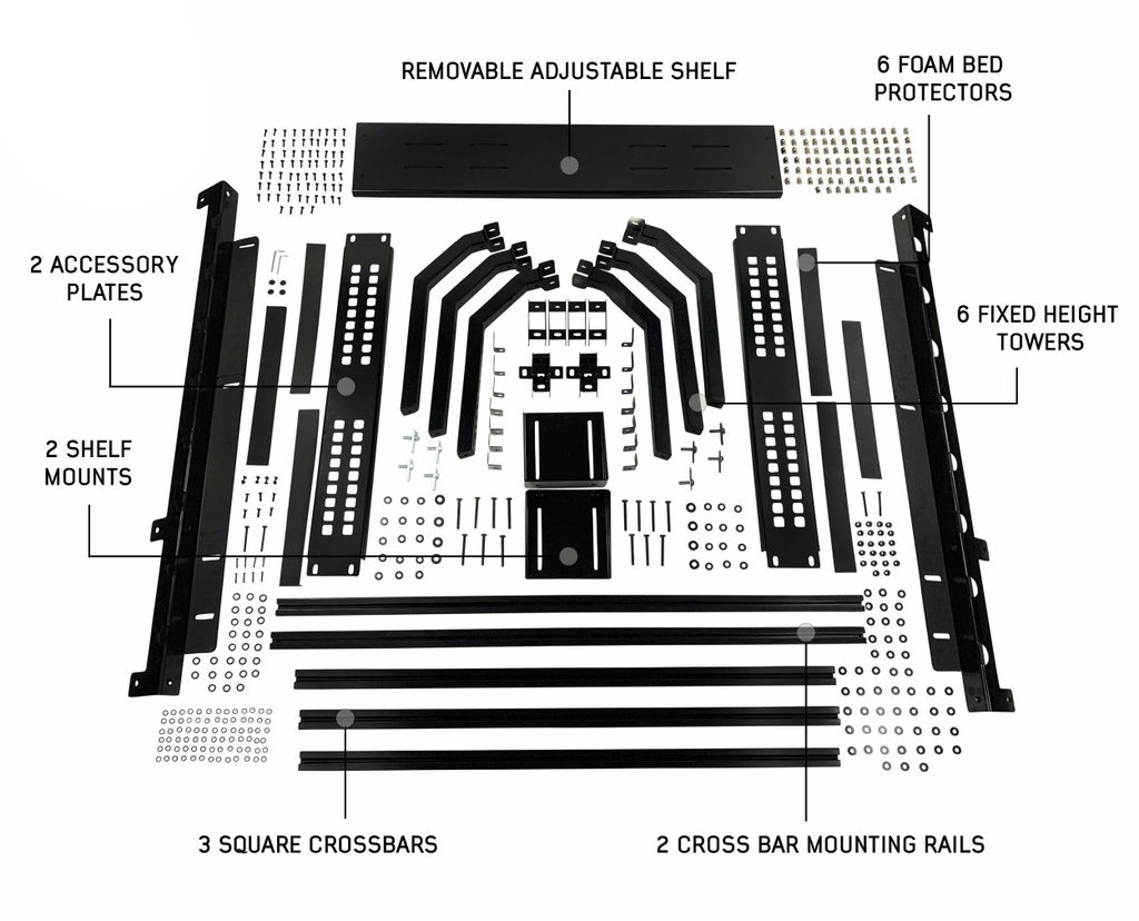 Discovery Rack - Perfect Tacoma Bed Rack Solution Overland Vehicle Systems - Image 7