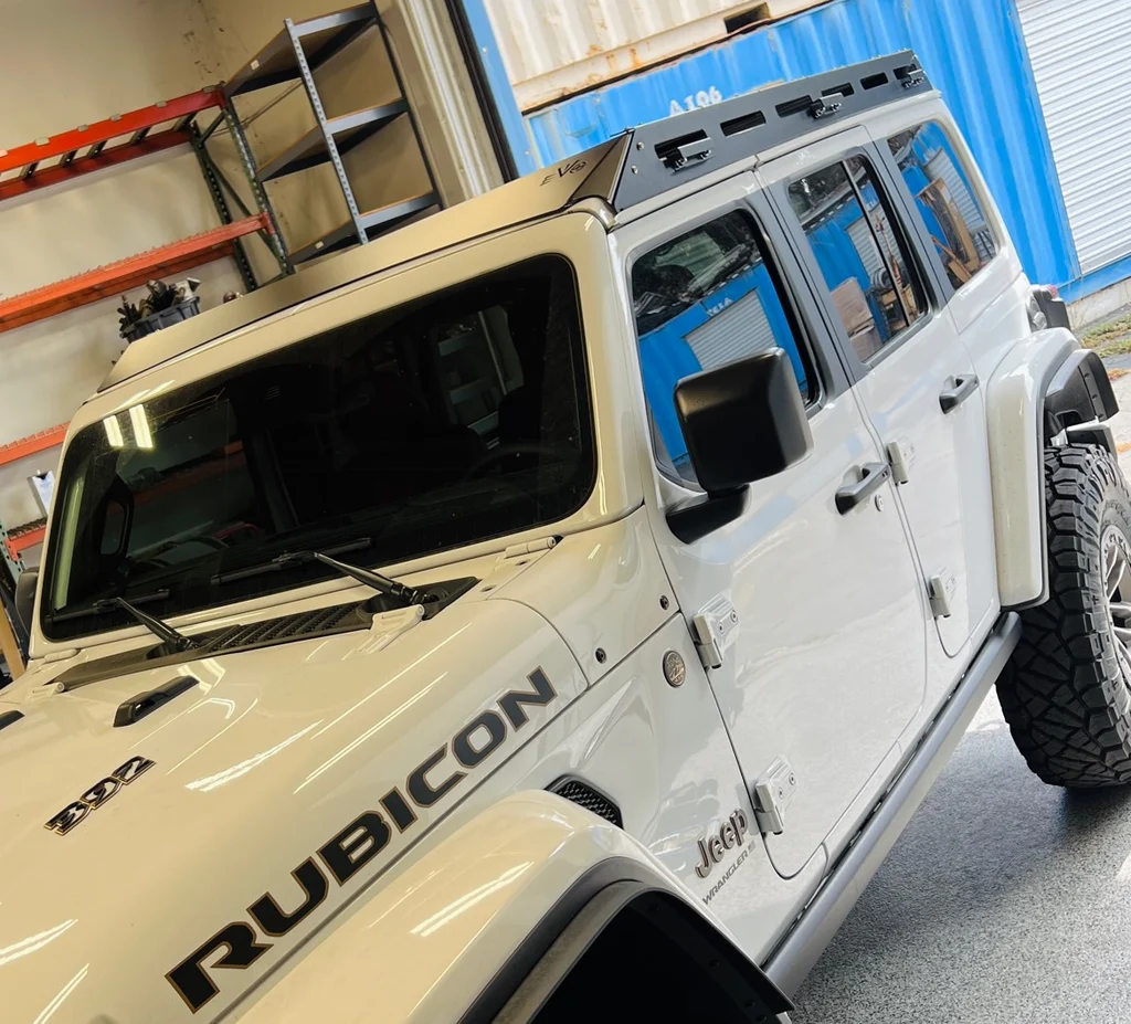 Jeep Wrangler JLU FULL ROOF RACK, ALUMINUM - Image 2