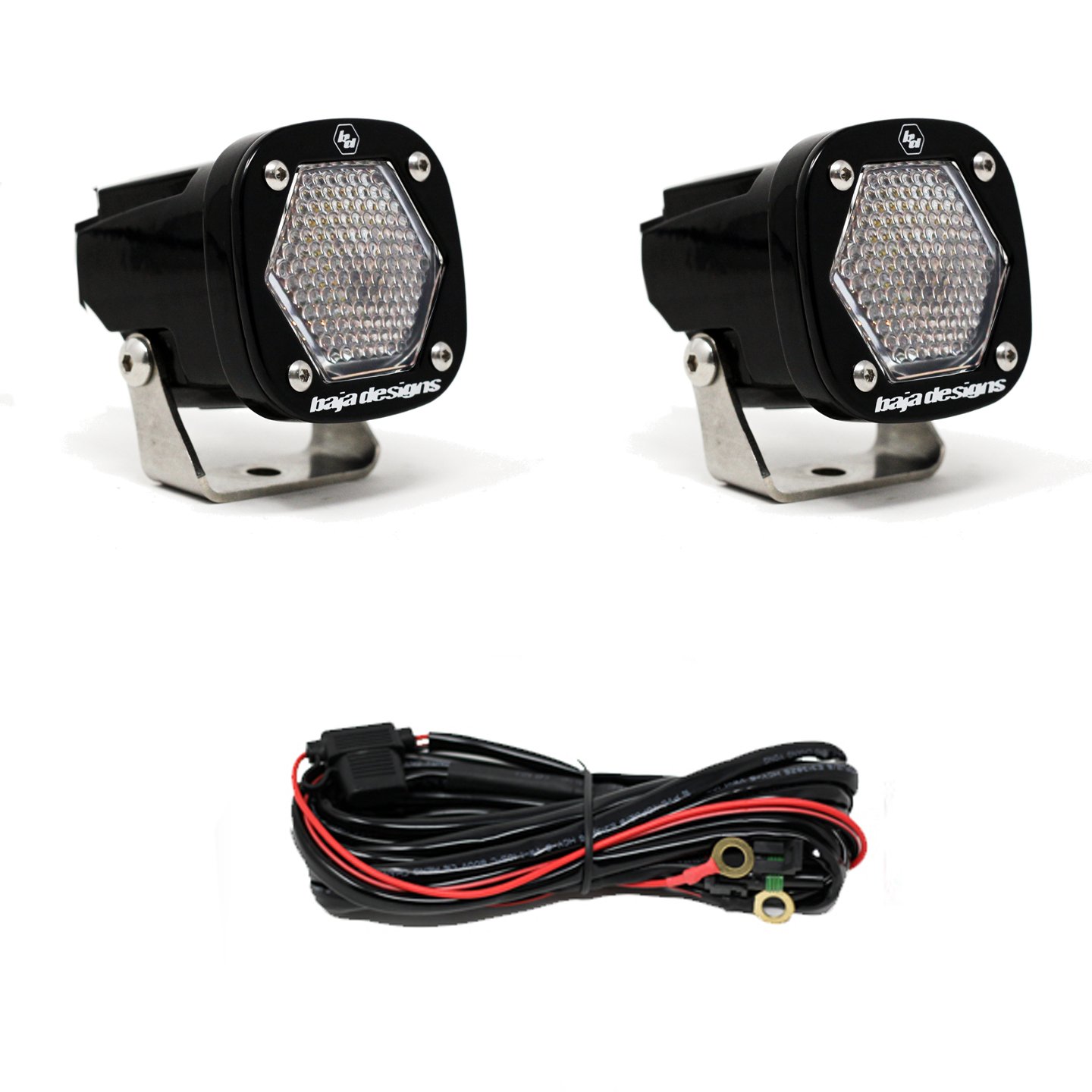 387806-FGXX.jpg S1 Work/Scene LED Light with Mounting Bracket Pair Baja Designs