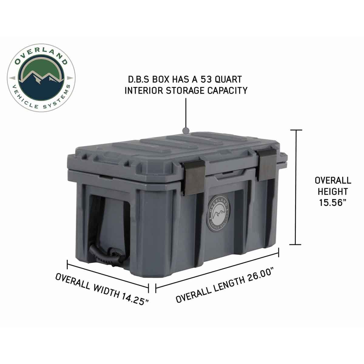 Stay Dry With Overland Vehicle Systems 53 Quart Dry Box Overland Vehicle Systems