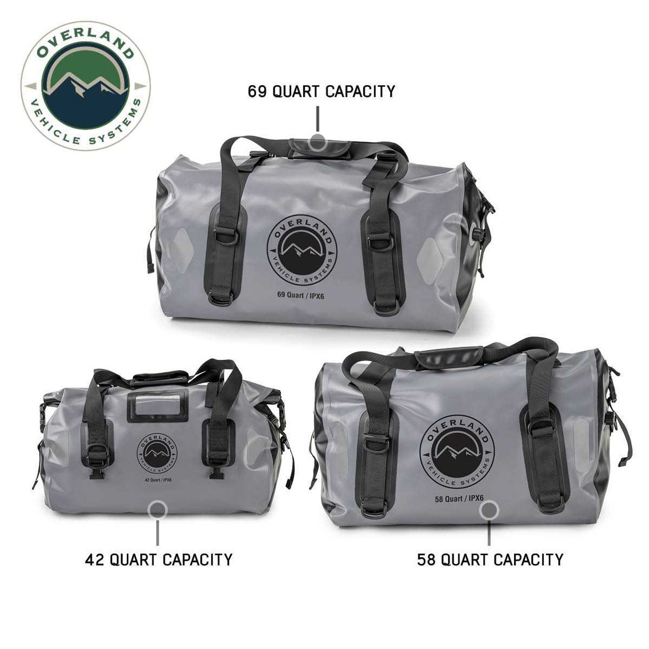 Portable Dry Storage Bag - 42 QT Overland Vehicle Systems - Image 2