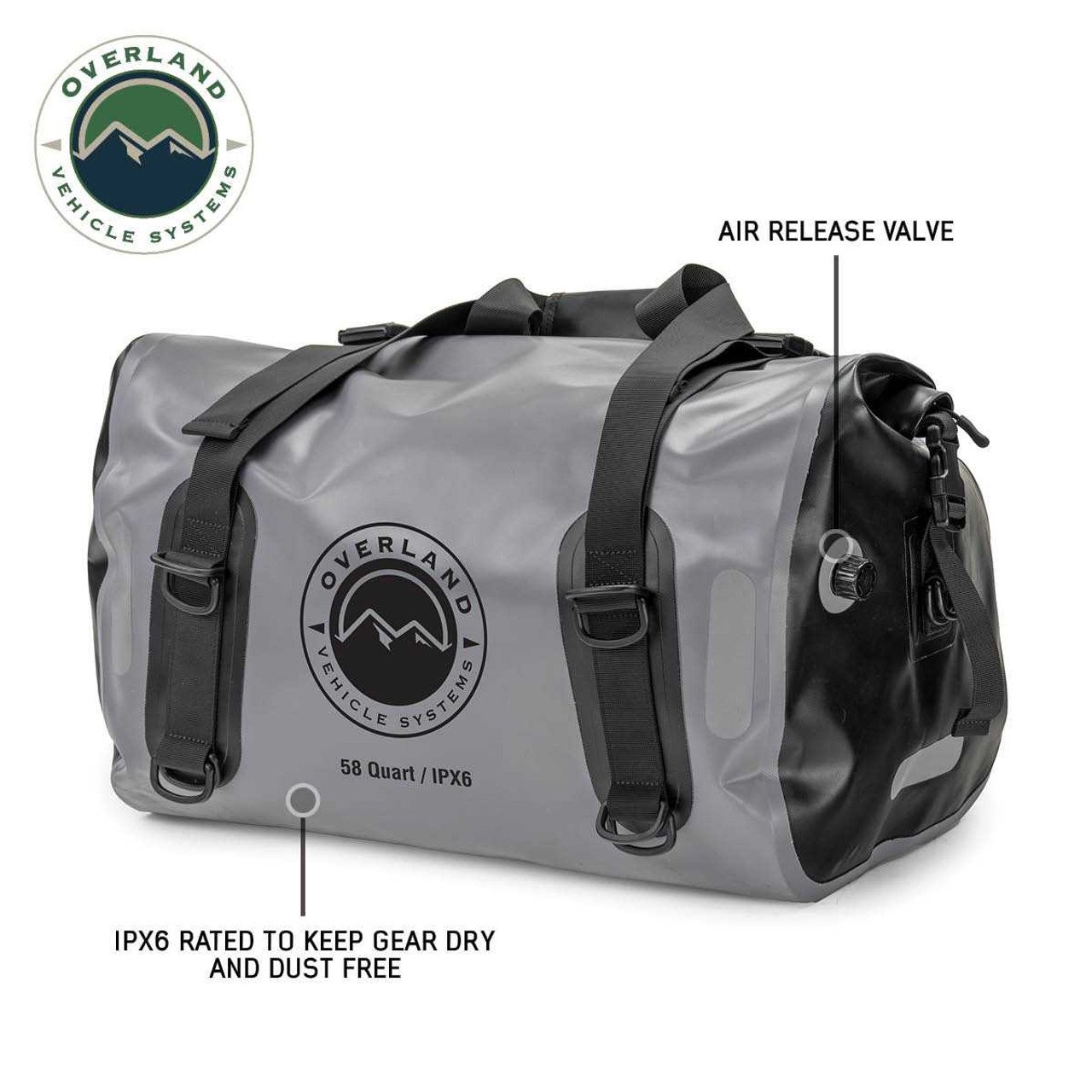 Portable Dry Storage Bag - 42 QT Overland Vehicle Systems - Image 6