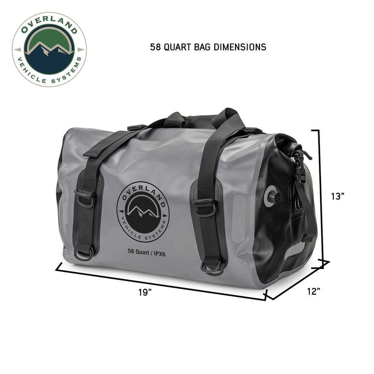 Portable Dry Storage Bag - 58 QT Overland Vehicle Systems - Image 13