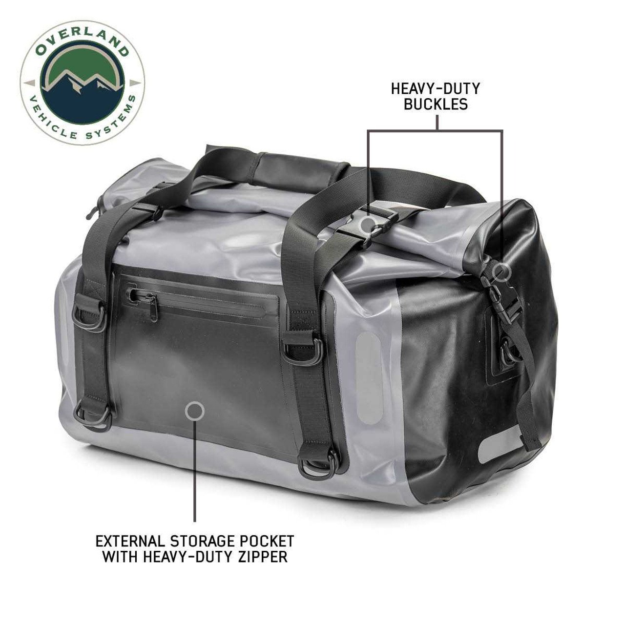 Portable Dry Storage Bag - 69 QT Overland Vehicle Systems - Image 7