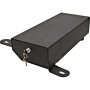Bestop Underseat Lock Box Black Jeep 07-17 Wrangler 2-Dr/4-Dr; Will not fit 11-17 JK 2-door; Includes RelocatIon Kit for Unlimited with new wiring plug; Fits under driver side seat