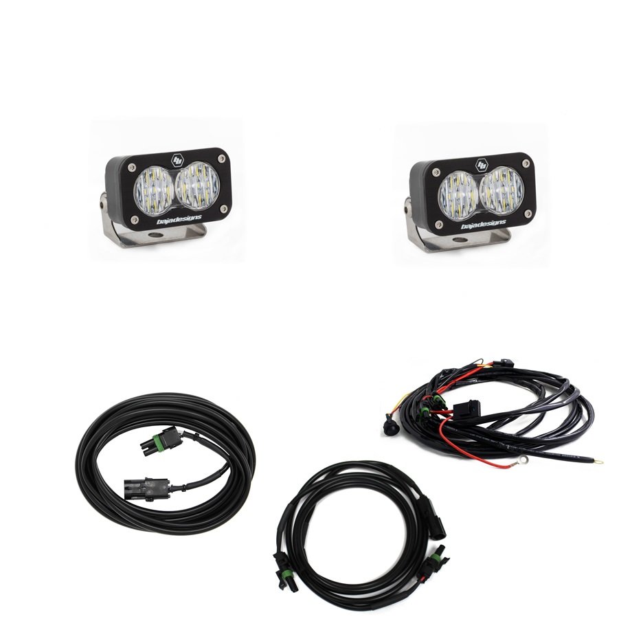 447651-FGXX.jpg Jeep JL LED Light Kit Reverse Kit Dual S2 Sport W/C For 18-Pres Wrangler JL Baja Designs