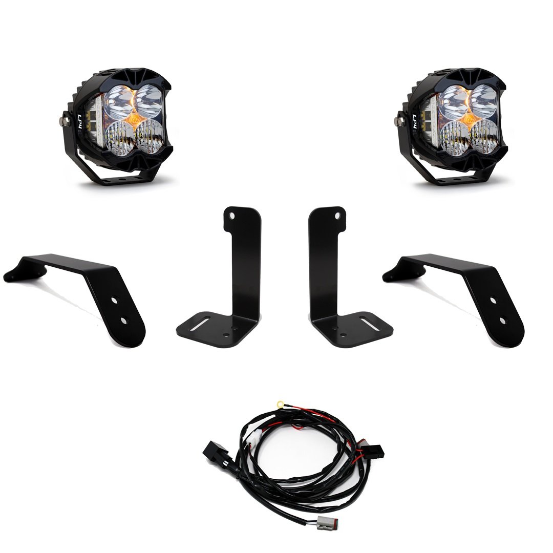 447658-FGXX.jpg Jeep JL/JT Dual LP4 Auxiliary Light Kit Baja Designs