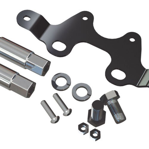 ~(1.4 lbs. 9X3X3)~ JK License Plate Mount Kit for HD Hinged Tire Carrier W/All Hardware 07-Pres Wrangler JK TeraFlex