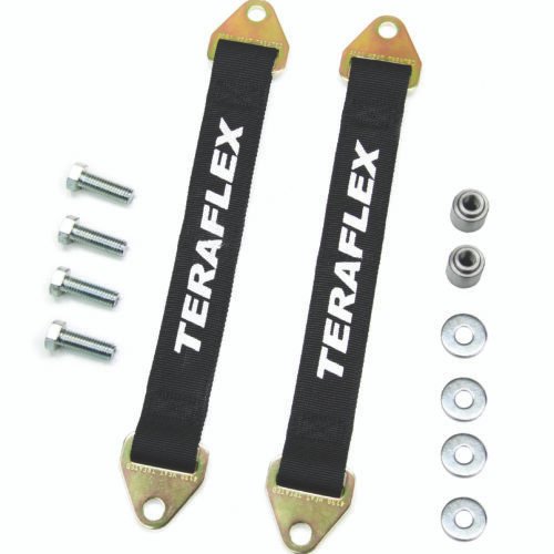 ~(2.4 lbs. 17X3X3)~ JK Front Limit Strap Kit 15.125 07-Pres Wrangler JK TeraFlex