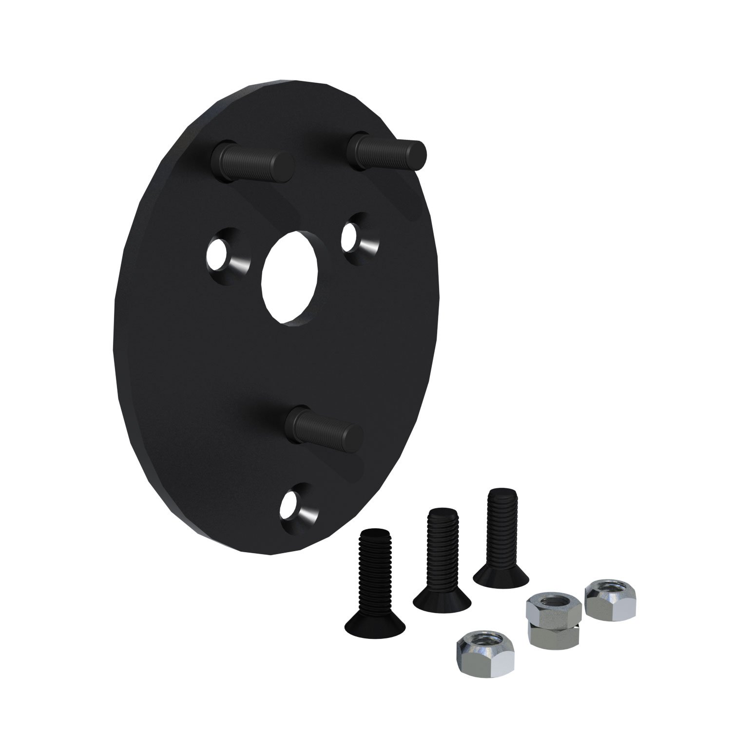 ~(5.5 lbs. 9X7X5)~ JK Spare Tire Extension Bracket Kit 07-Pres Wrangler JK/JKU TeraFlex