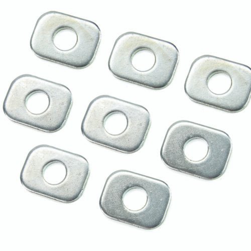 ~(0.4 lbs. 5X3X1)~ JK Front Upper FlexArm Cam Bolt Eliminating Washer Lower/Rear Kit 07-Pres Wrangler JK TeraFlex