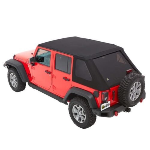 Bestop Trektop NX Plus Black Diamond Jeep 07-17 Wrangler Unlimited 4-Door