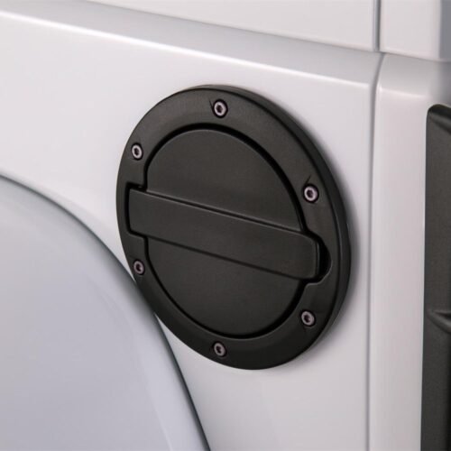 Black Fuel Door For 2007-2018 Jeep Wrangler JK/JK Unlimited 2/4-Door AMP Research