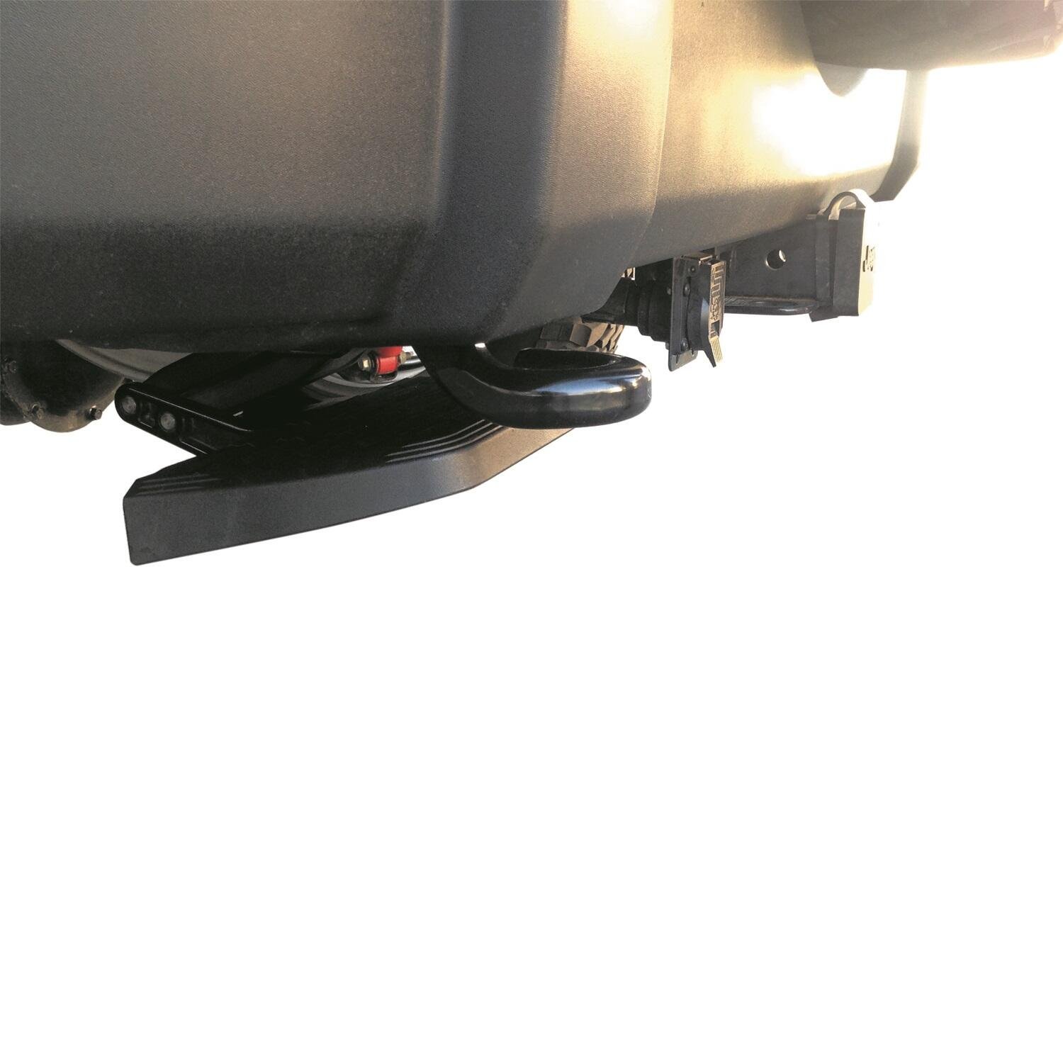 BedStep Retractable Bumper Step For 2007-2018 Jeep Wrangler JK 2-Door (Compatible with some factory and aftermarket bumpers) AMP Research