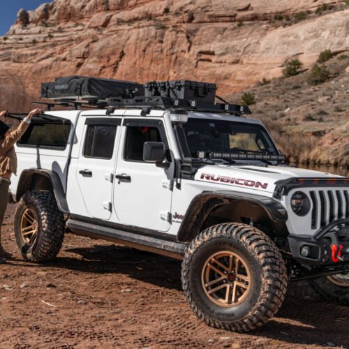 77135-01A-BGQD.jpg PowerStep XL Electric Boards For 2020-2025 Jeep Gladiator AMP Research