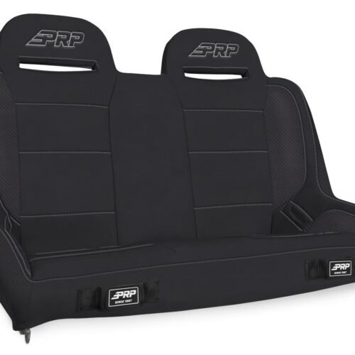 PRP - Elite Series Rear Bench for Jeep Wrangler JKU/JLU BLACK