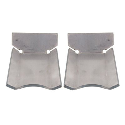 ~(1.6 lbs. 4X3X1)~ JK Dana 30/44 Front Lower Control Arm Skid Plates 07-18 Wrangler JK/JKU